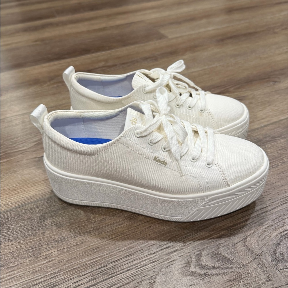 White sneakers